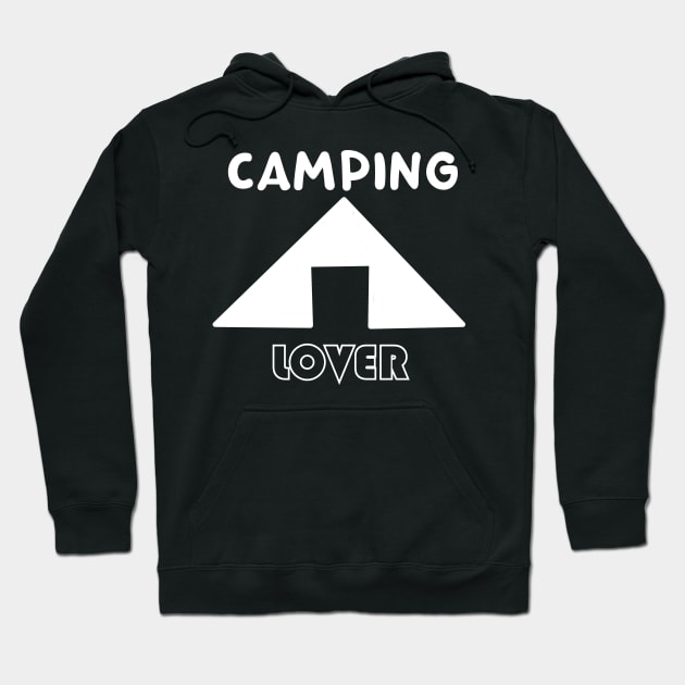 Typography Camping Hoodie by Fandie